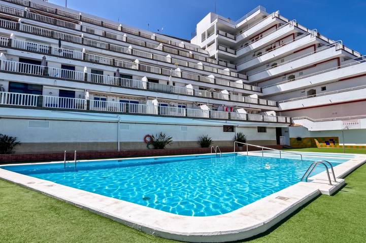 Appartamento per 3 persone, con Balcone e Terrazza nonché Piscina a Playa de Amadores