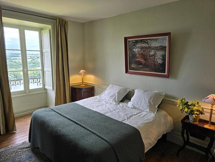 Chambre d’hôte pour 2 personnes, avec vue et terrasse, animaux acceptés - 1