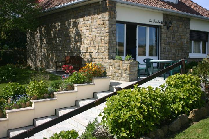 Cottage pour 4 personnes, avec terrasse et jardin, animaux acceptés à Audinghen