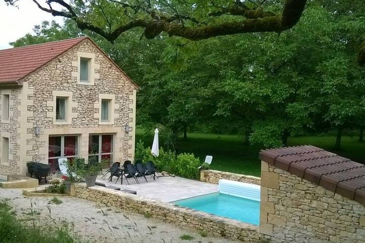 Maison de vacances pour 8 personnes, avec jardin à Cénac-et-Saint-Julien