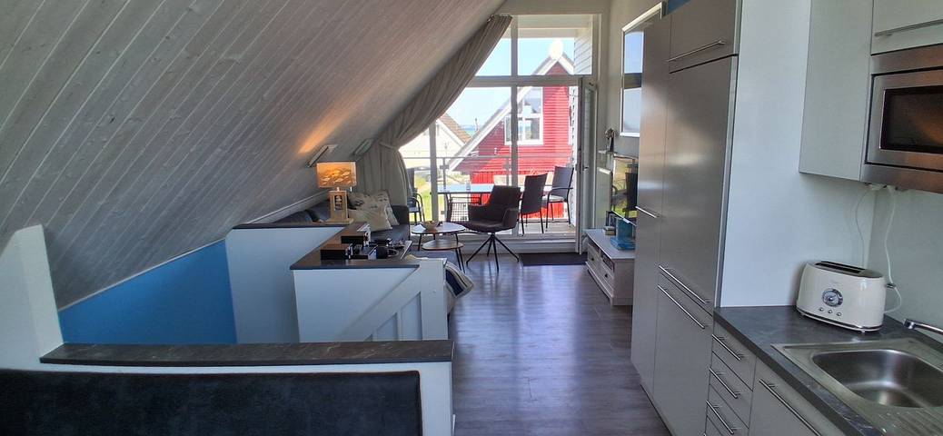 Ferienhaus mit meerblick für 4 Personen, mit Balkon und Terrasse sowie Garten und Sauna an der Kieler Bucht - 3