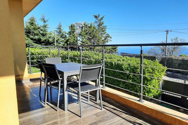 Maison de vacances pour 4 personnes, avec balcon