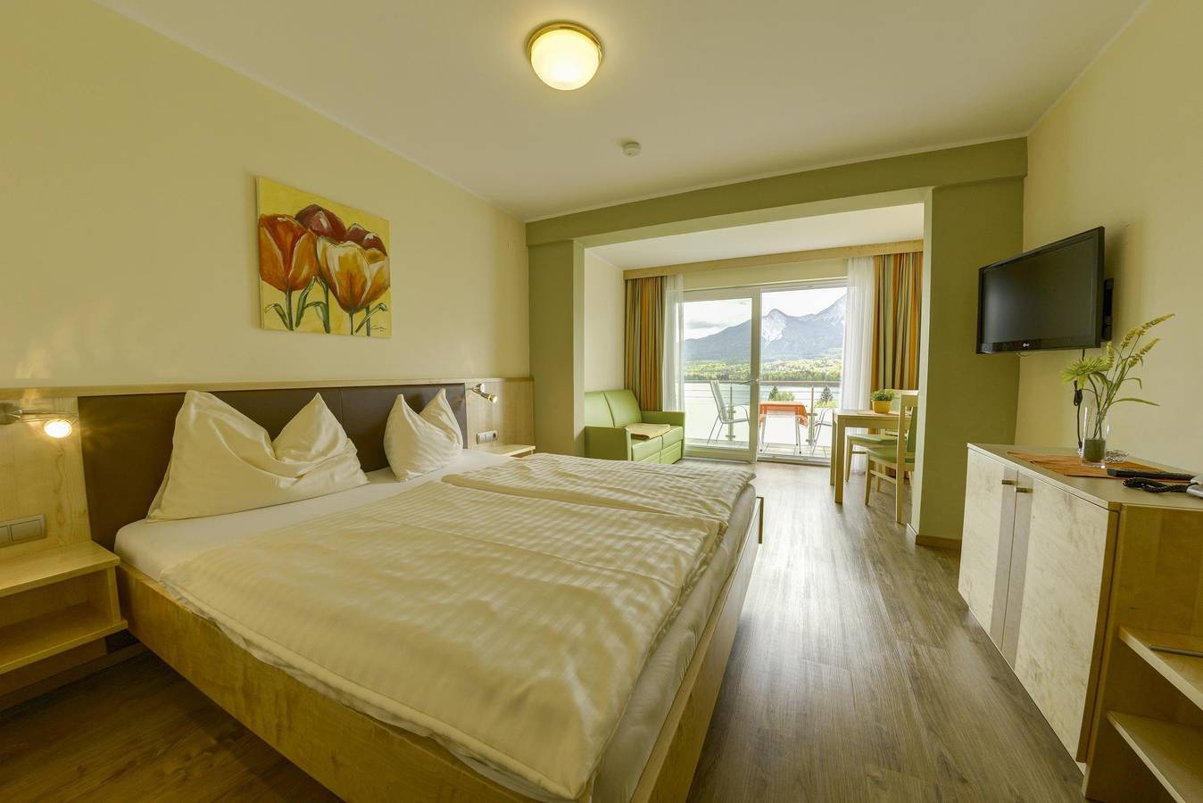 Appartement mit Seeblick Typ A in Pohorje, Villach