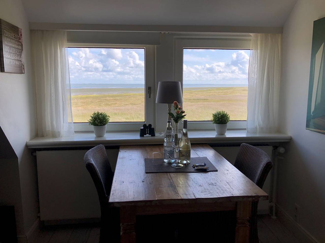 Ganze Wohnung, Schöne 2-Zimmer Wohnung mit toller Aussicht aufs Rantumer Watt in Rantum, Sylt