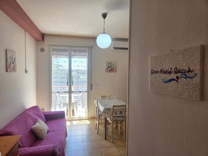 Gîte pour 5 personnes, avec Balcon et Terrasse ainsi que Jardin et Vue à Lido Adriano