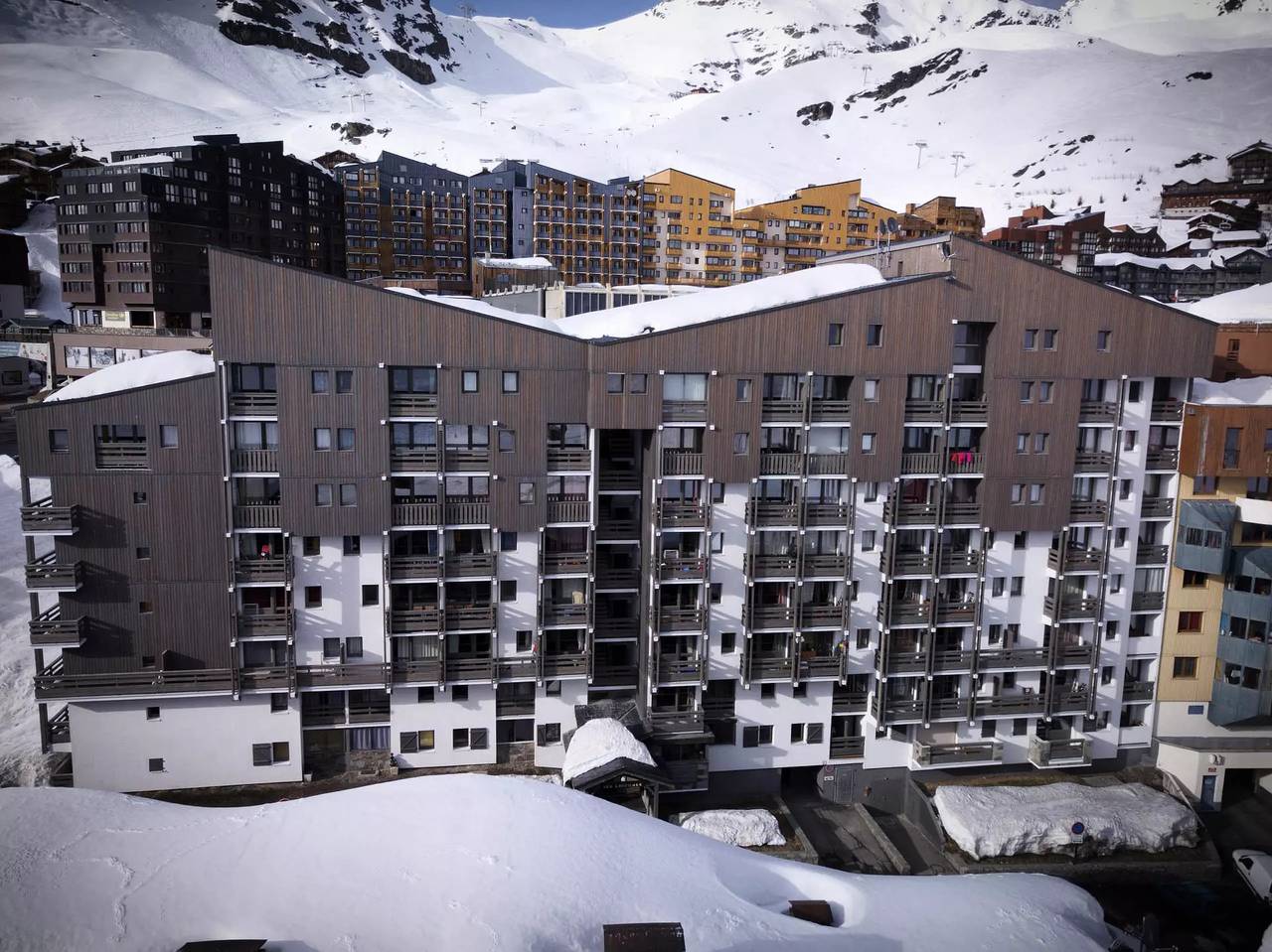Estudio entero, Joli 2 Cabine Fields For 4 Soleil Quartier Persons in Val Thorens, Les Trois Vallées