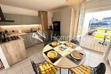 Gîte pour 4 personnes, avec terrasse à Larmor-Plage