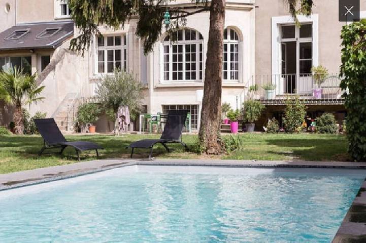 Ferienhaus für 8 Personen, mit Balkon und Terrasse sowie Garten