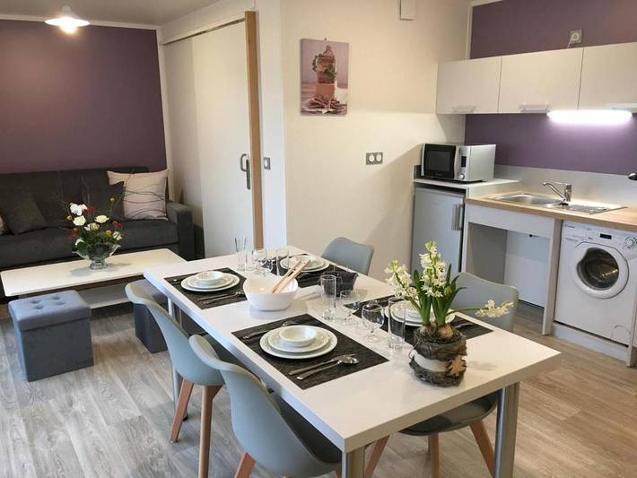 Location de vacances pour 4 personnes, avec terrasse à Lhommaizé - 2