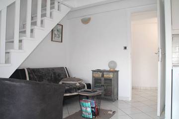 Gîte pour 4 personnes, avec balcon dans Plage de Beaumer