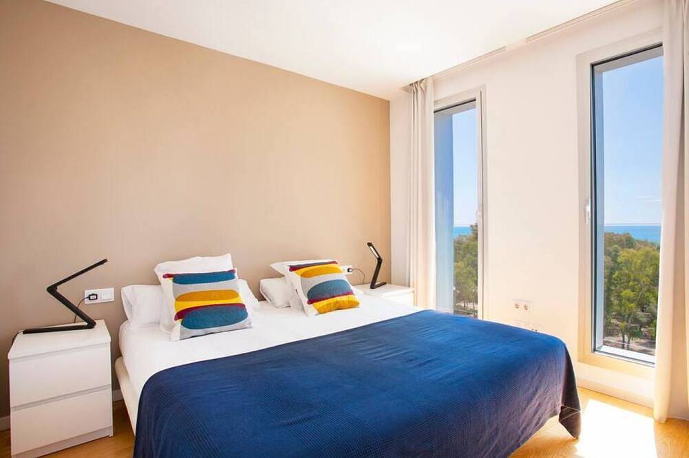 Amazing 1 bedroom apartment sea view in Platja de la Mar Bella (Barcelona), Barcelona