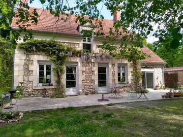 Chambre d’hôte pour 4 personnes, avec terrasse et jardin à La Vernelle