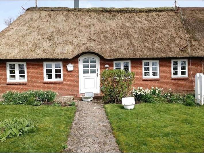 Ferienhaus für 5 Personen, mit Terrasse und Garten sowie Ausblick in Aventoft