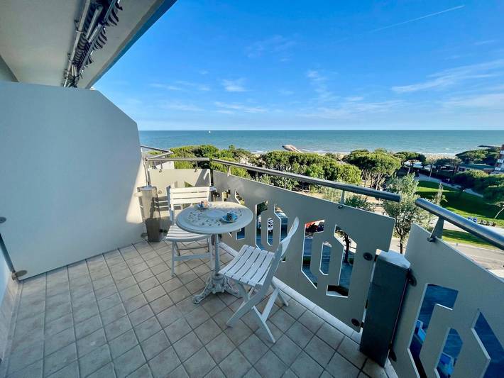 Apartamento para 2 personas, con Vistas al mar además de Balcón/Terraza y Vistas en Provincia de Venezia
