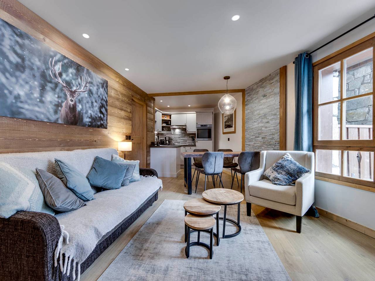 Geheel appartement, Arc 1950 - Apartment 4 people, ski-in/ski-out, wellness included in Arc 1950, Bourg-Saint-Maurice