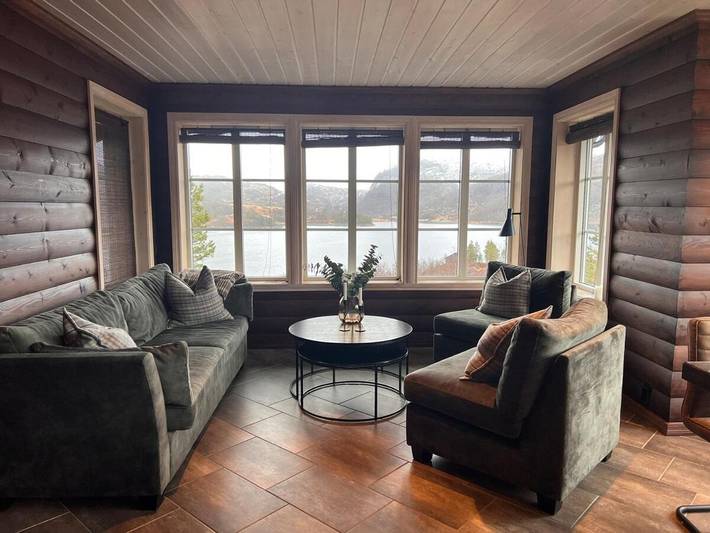 Ferienhaus für 7 Personen, mit Garten und Seeblick sowie Ausblick, mit Haustier in Masfjorden - 2