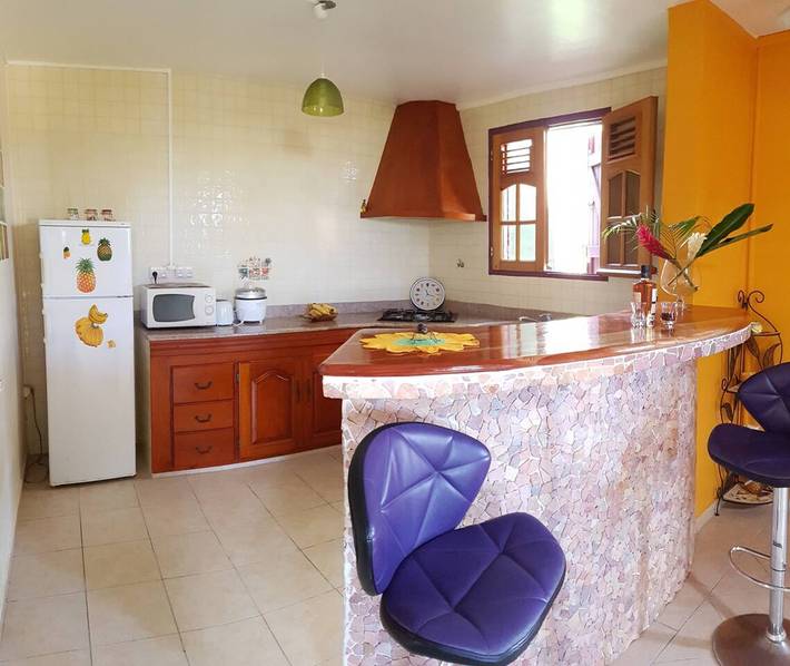 Location de vacances pour 4 personnes, avec balcon et piscine à Capesterre-Belle-Eau - 3