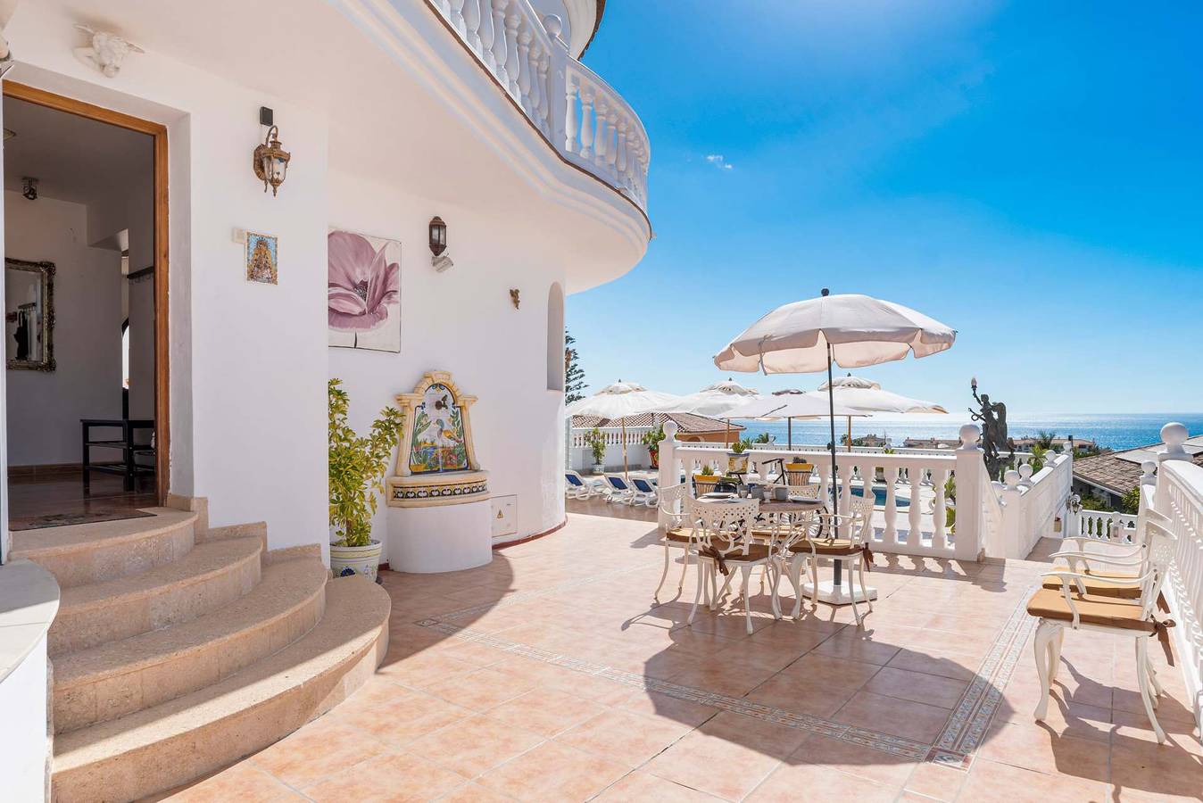 Villa voor 15 personen met tuin in La Cala de Mijas, Mijas