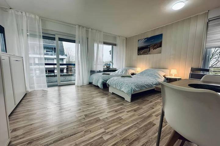 Ferienwohnung für 3 Personen, mit Garten, mit Haustier in Münster