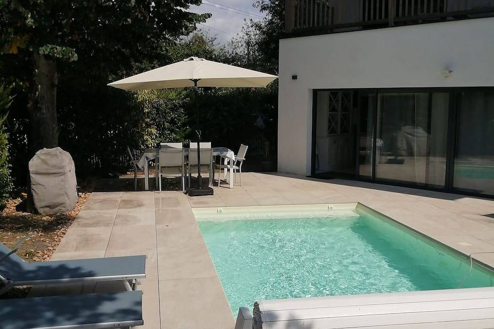 Schöne neue Villa mit beheiztem Pool in Arcachon, Arcachon und Umgebung