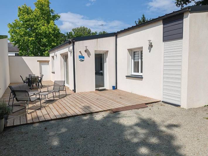 Maison de vacances pour 4 personnes, avec terrasse