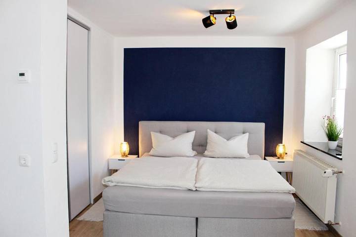 Ferienhaus für 4 Personen, mit Balkon und Seeblick sowie Ausblick in Weißenstadt - 3