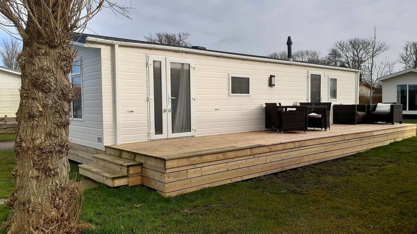 Vakantiehuis voor 4 personen, met terras en tuin, met huisdier in Hippolytushoef