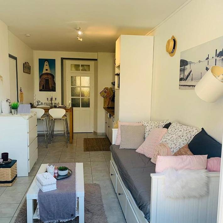 Appartement de vacances pour 2 personnes, avec jardin