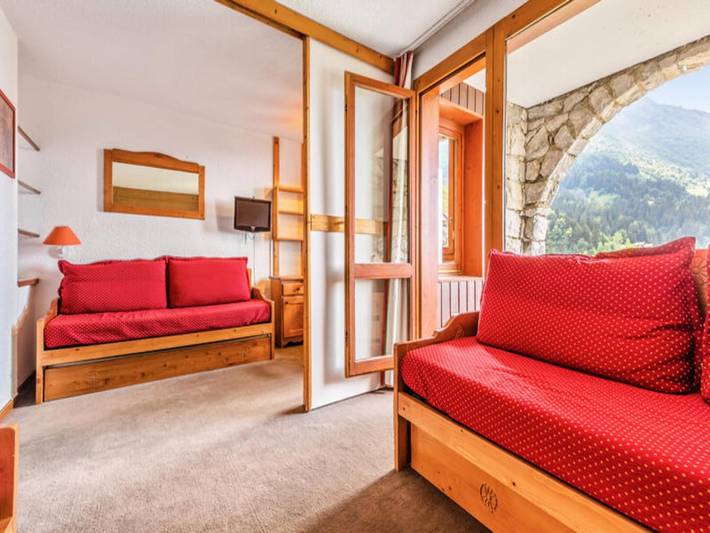 Gîte pour 4 personnes, avec terrasse, adapté aux familles à Les Avanchers-Valmorel - 4