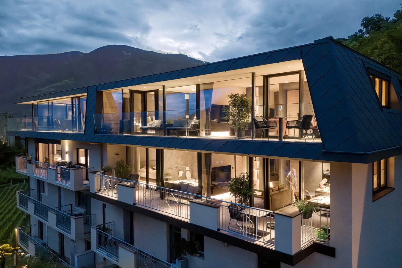Ganze Wohnung, Ferienwohnung 'Levita Living Freiheit' mit Bergblick und privater Terrasse  in Dorf Tirol, Texelgruppe