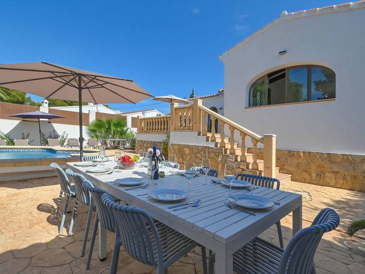 Chalet para 4 personas, con Terraza y Jacuzzi además de Jardín y Piscina en Marina Alta - 2