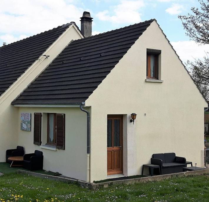 Maison de vacances pour 6 personnes, avec Terrasse ainsi que Jardin et Vue