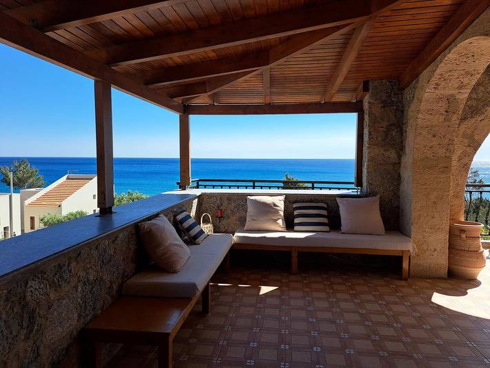 Vakantiehuis voor 6 personen met balkon in Iraklio-Heraklion en omgeving
