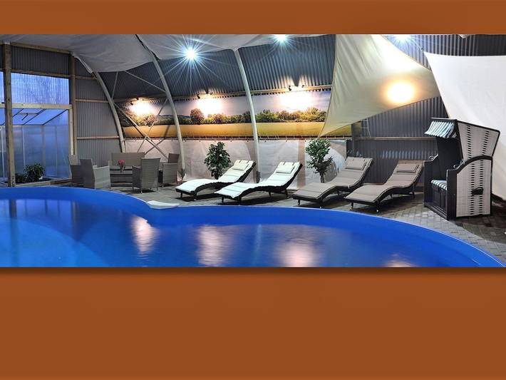 Ferienwohnung für 7 Personen, mit Terrasse und Garten sowie Sauna und Pool, mit Haustier in Stadland - 4