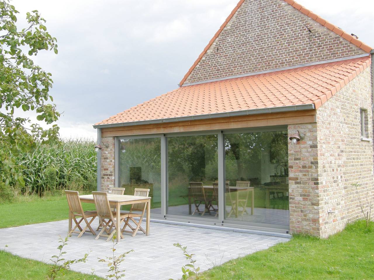 Mit gemeinsamem Pool und Garten in Jabbeke, Flandre-Occidentale