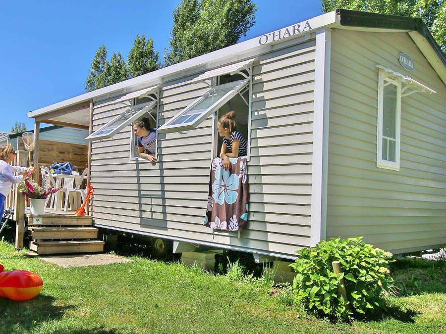 Camping Les Genêts - Mobilhome 4 personas - Corsaire - 2 habitaciones in Sarzeau, Côte des Mégalithes