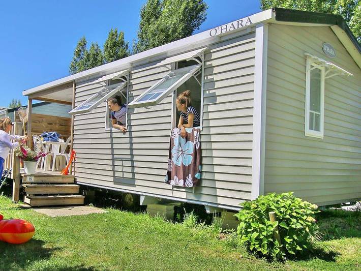Camping pour 4 personnes, avec bassin pour enfant en Bretagne - 2