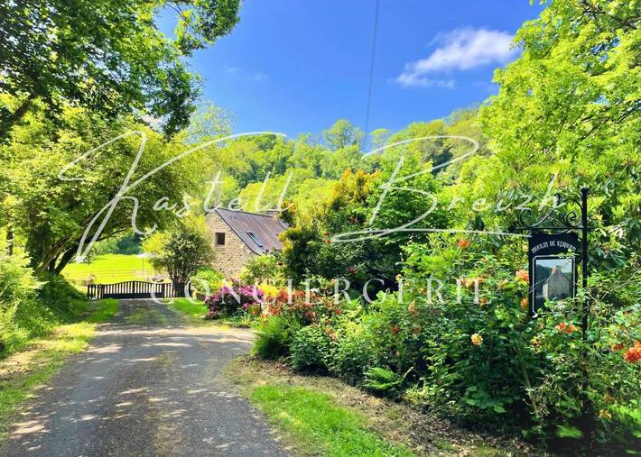 Location de vacances pour 2 personnes, avec terrasse à Pommerit-le-Vicomte