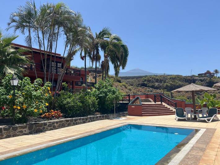 Casa rural para 2 personas, con vistas además de jardín y piscina en La Orotava - 3