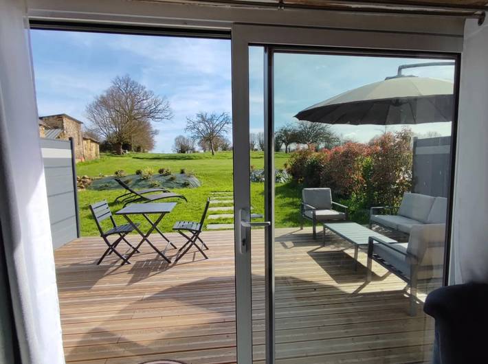 Ferienhaus „Le Duo du Domaine de l’Epinay“ mit Terrasse, privatem Garten und Wlan in Château-Gontier-sur-Mayenne, Mayenne
