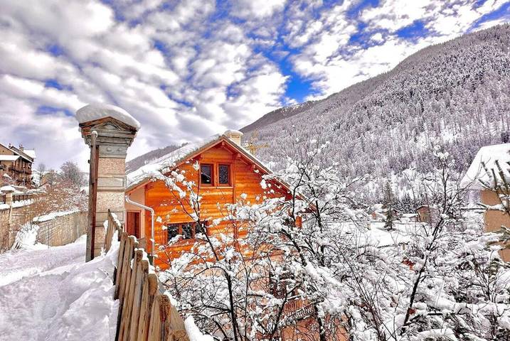 Chalet pour 7 personnes, avec balcon