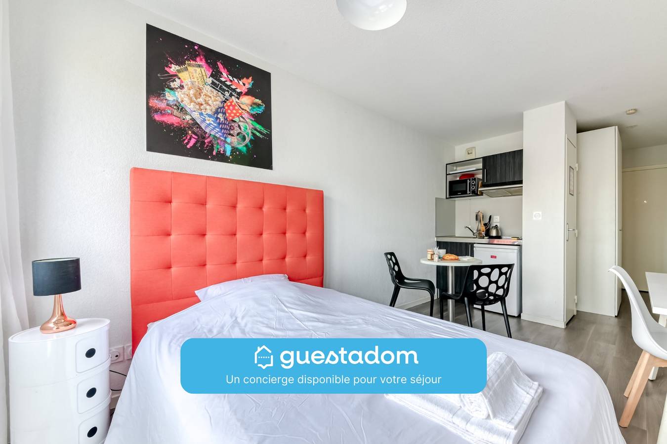 Studio entier, 3 - Le Bienvenu - Gratte-Ciel – Métro in Villeurbanne, Rhône