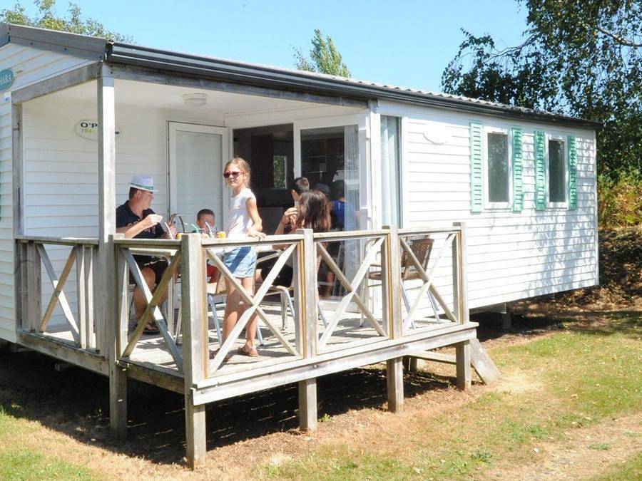 Flower Camping Domaine de Pendruc  - Mobilhome 4 personas - Iroise Estándar 27m² - 2 habitaciones in Trégunc, Region de Quimper