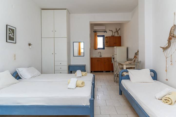 Location de vacances pour 4 personnes, avec jardin et balcon dans Andros - 3