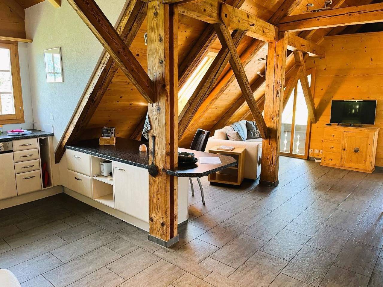 Ganze Wohnung, Haus Itten in Spiez, Thunersee