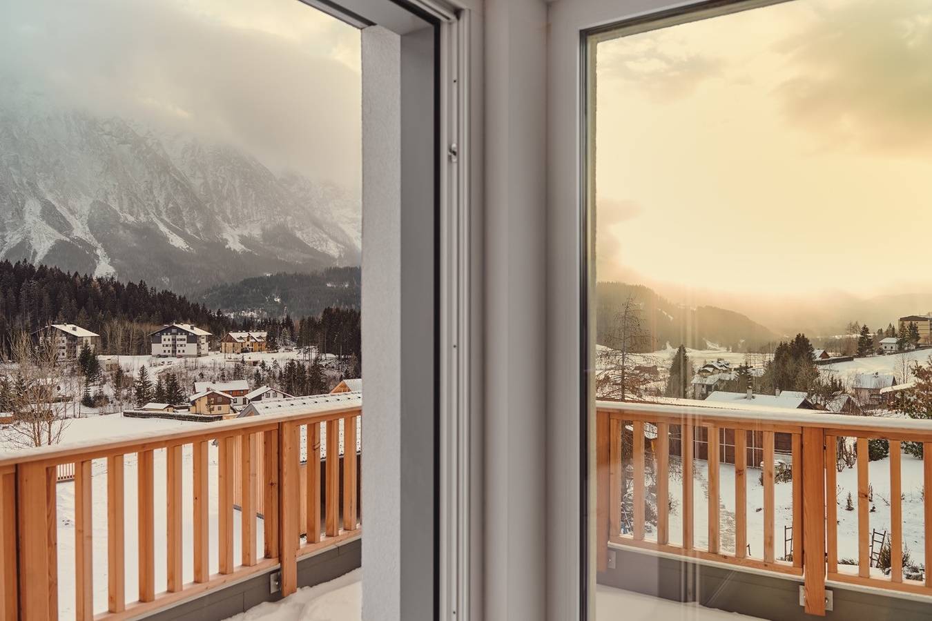 Ganze Wohnung, Bergblick Lodge B6 - Tauplitz Lodges in Tauplitz, Dachstein