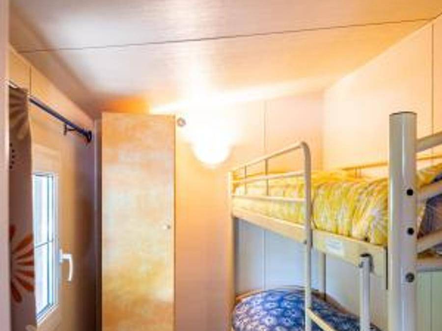 Camping Les Eaux Chaudes - Mobilheim 6 personen - Cabanon Classic 3 Schlafzimmer in Digne-les-Bains, Alpes-de-Haute-Provence