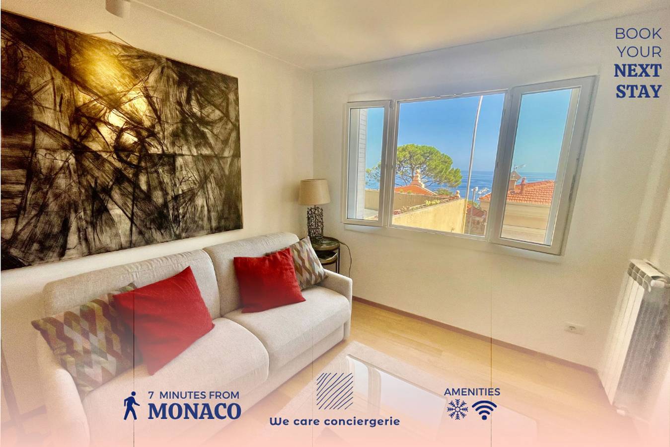 Appartement entier, Apartment Near Monaco & Rolex Masters in Roquebrune-Cap-Martin, Côte méditerranéenne (France)