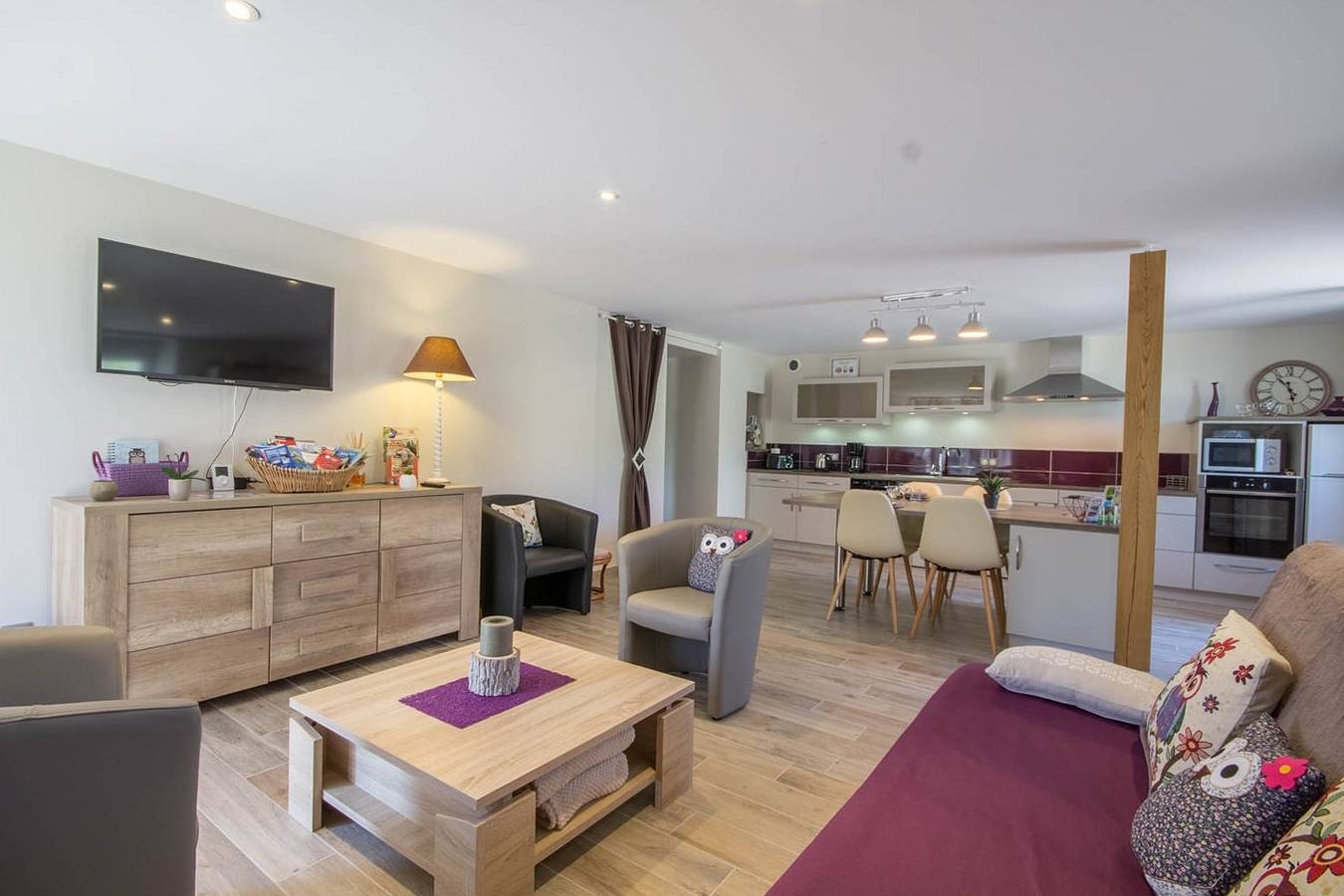 Gîte " Le refuge de la Chouette " in Saint-Barthélemy (France), Région de Pontivy