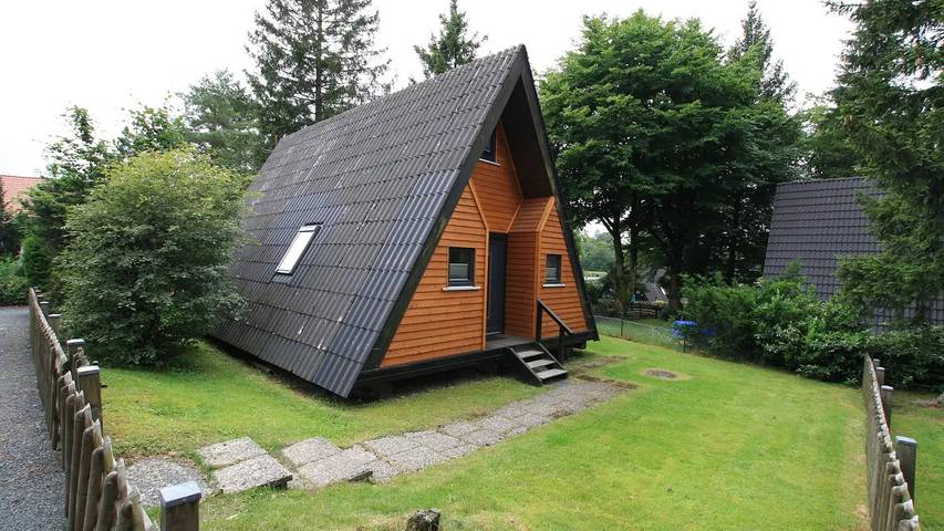 Ferienhaus für 5 Personen, mit Garten und Pool, mit Haustier im Harz